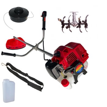 Motocoasa pe benzina TOMS 7.5 CP 12.000 rpm + Cultivator