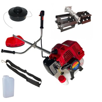 Motocoasa pe benzina TOMS 7.5 CP 12.000 rpm + Prasitoare