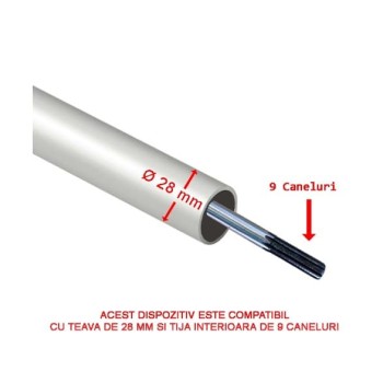 Prasitoare pentru motocositoare-28 mm-9T