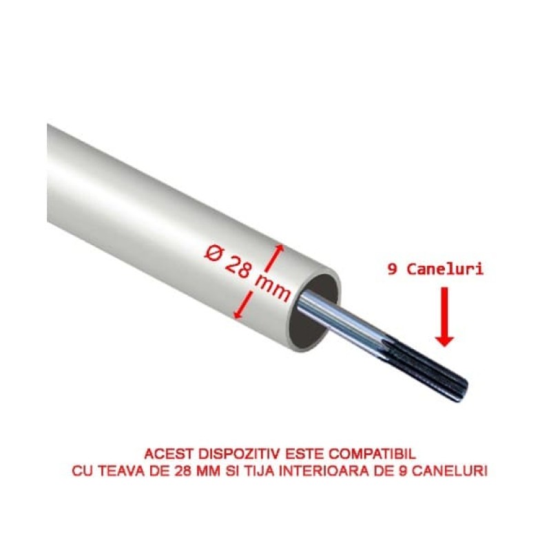 Prasitoare pentru motocositoare-28 mm-9T