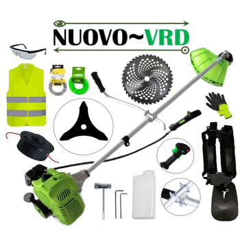 SET Cositoare pe benzina NUOVO-VRD Green Fuel-Efficient 3.4CP, Disc Stea si Vidia, EXTRA Accesorii incluse