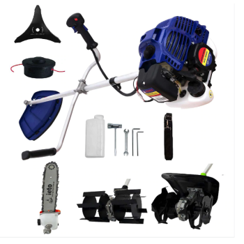 Set Motocoasa Micul Fermier G1310, 3.4CP + Cap Prasitoare + Cultivator + Cap Drujba