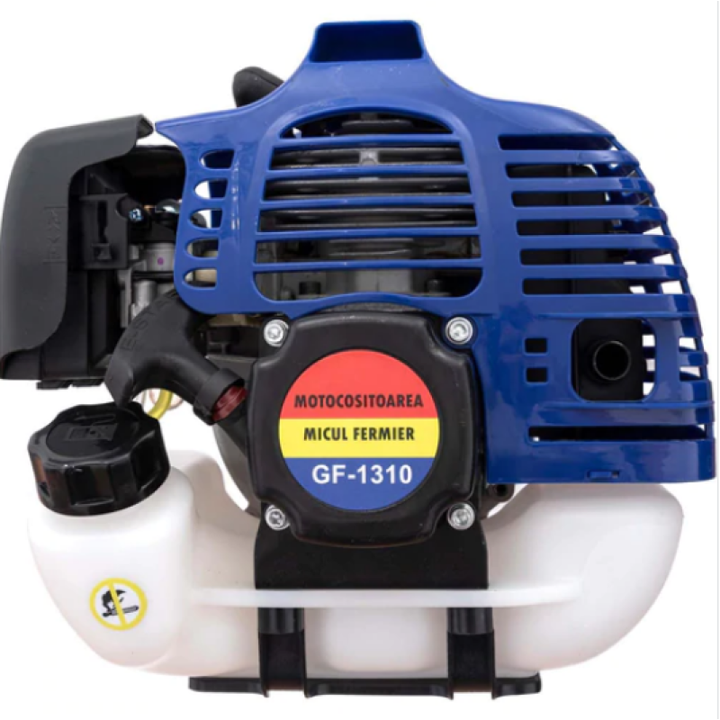 Set Motocoasa Micul Fermier GF-1310, 3.4CP + Cap Prasitoare + 2 Sisteme Taiere, model nou