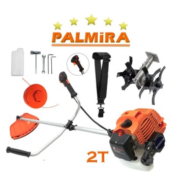 Set Motocoasa PALMiRA 6CP, 52cc, Accesorii + Cultivator