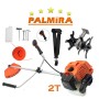 Set Motocoasa PALMiRA 6CP, 52cc, Accesorii + Cultivator
