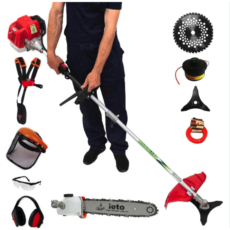 Set Motocoasa pliabila Micul Fermier CGS-430K 4.76CP + Cap drujba