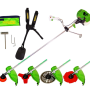 Set Motocoasa Procraft 4200, 5.8CP, 52CC + Prasitoare + Cultivator + Cap Drujba