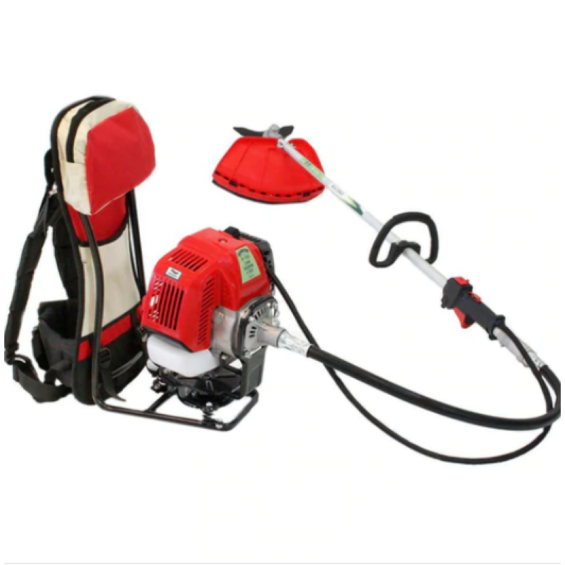 Set Motocoasa tip rucsac Micul Fermier BC430KF, 4.76CP, + Cap drujba