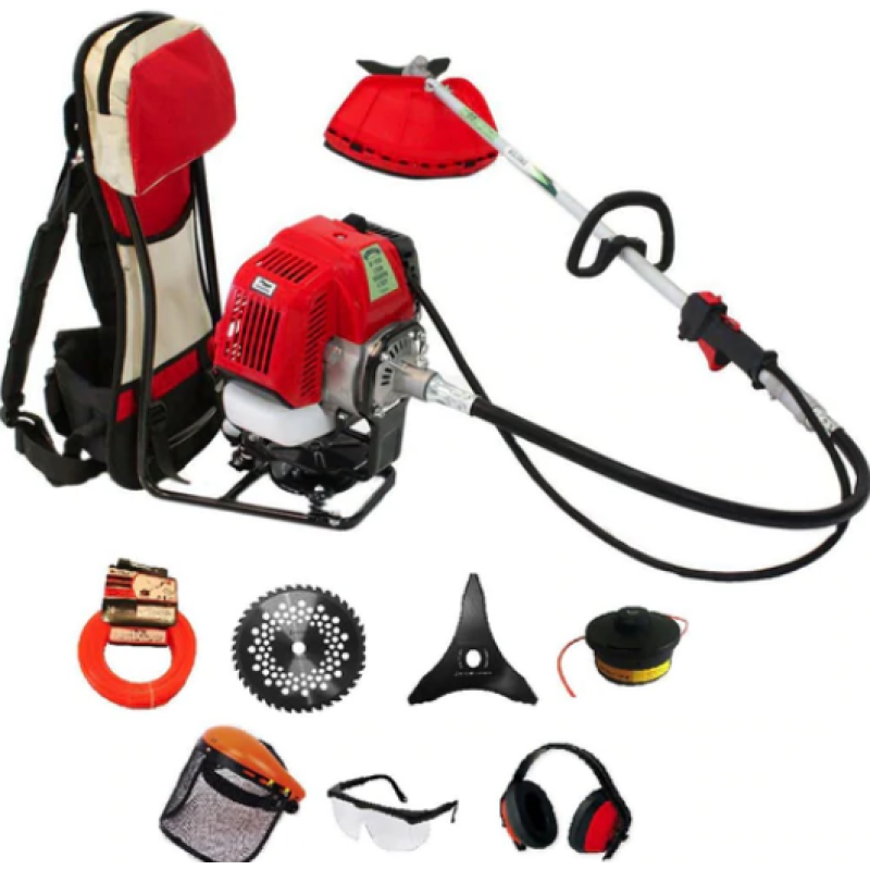 Set Motocoasa tip rucsac Micul Fermier BC430KF, 4.76CP, +Prasitoare