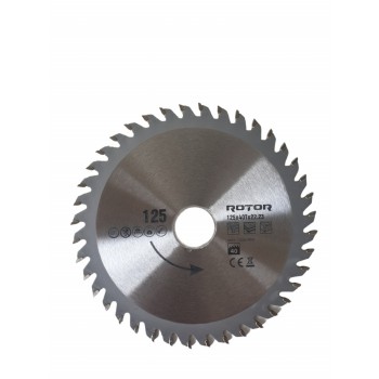 125X22.23 40T disc de taiat lemnul ROTOR
