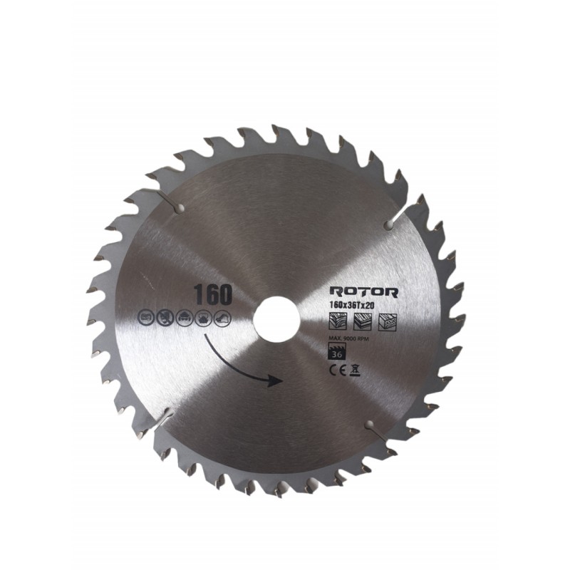 160X20 36T disc de taiat lemnul ROTOR