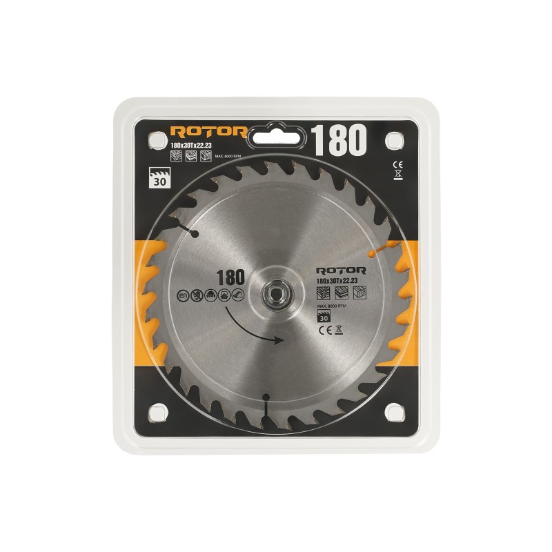 180X22.23 30T disc de taiat lemnul ROTOR