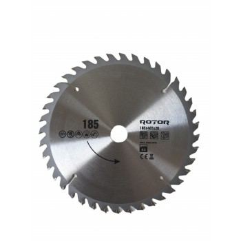 185x20 40T disc de taiat lemnul ROTOR
