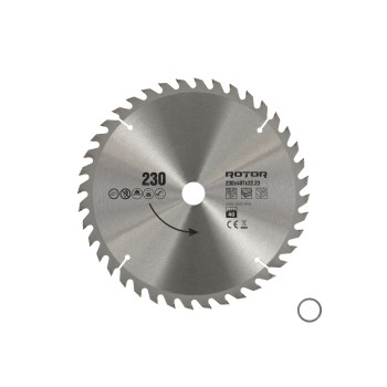 230X22.23 40T disc de taiat lemnul ROTOR