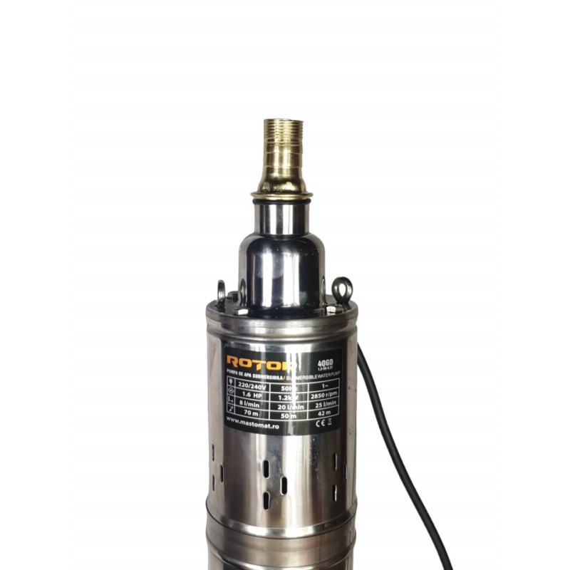 4QGD1.2-50-0.37 pompa submersibila ROTOR, produsul contine taxa TV 5.5 lei