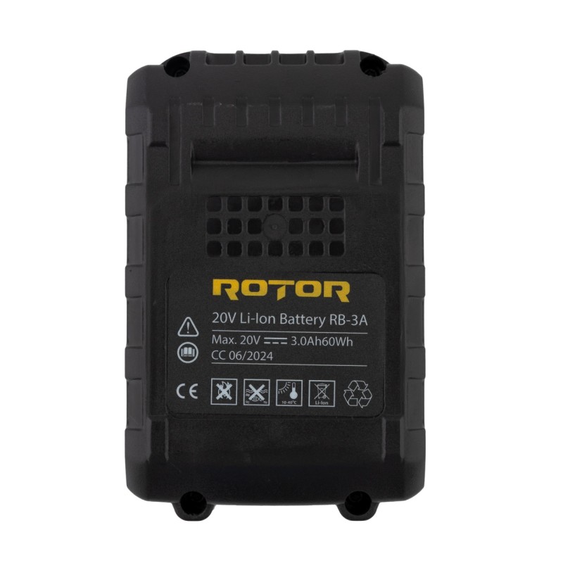 Acumulator RB-3A 20V/3Ah ROTOR