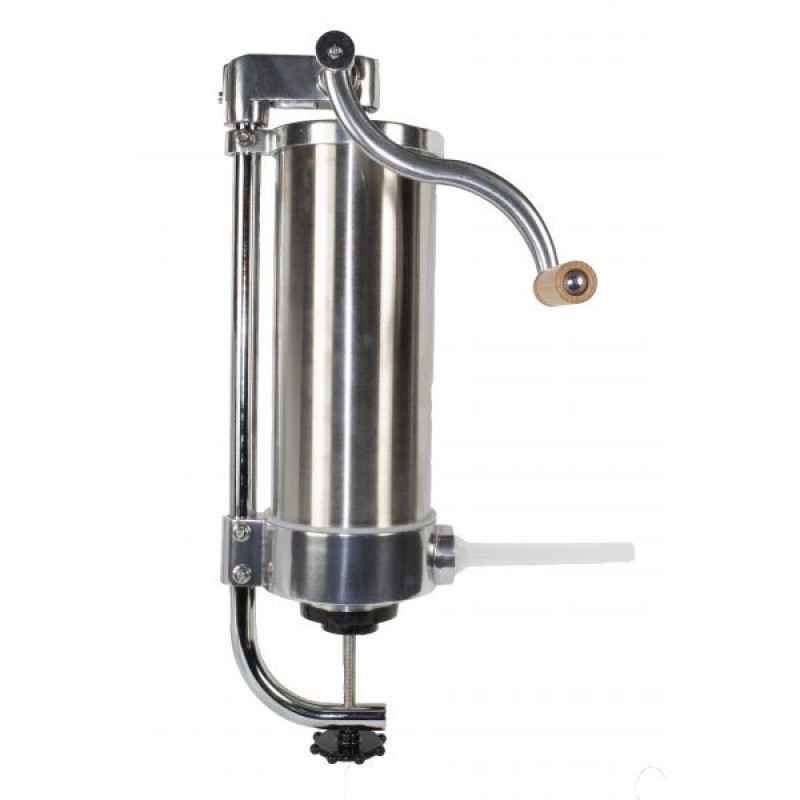 Aparat Carnati Elefant KY2006C, 3 kg, metal/inox, Vertical 4 palnii, prindere de masa