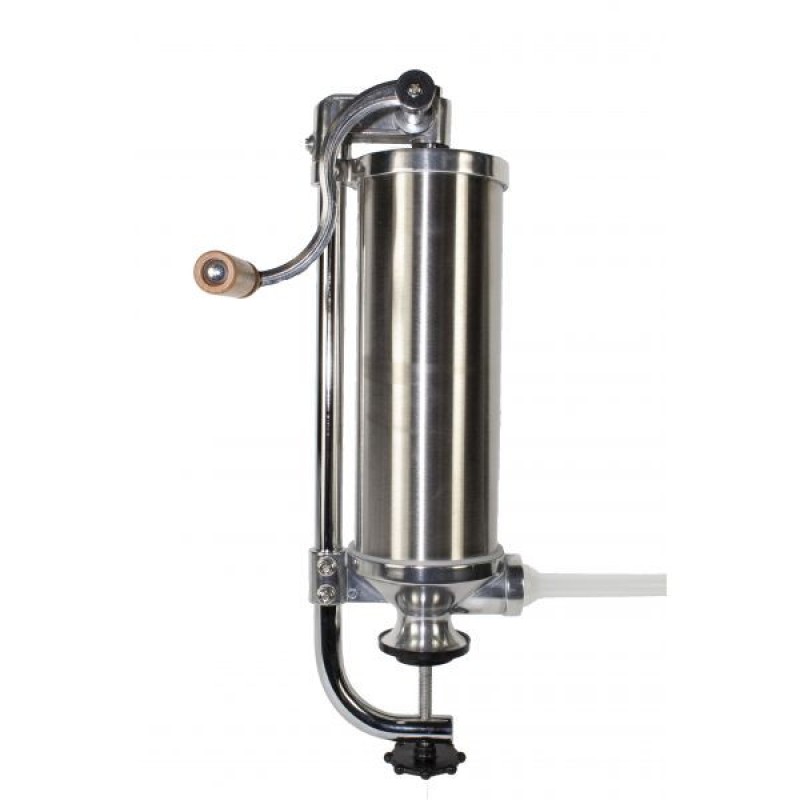 Aparat de facut Carnati Elefant KY-2005C, 2,5 kg, metal/inox, Vertical 4 palnii, prindere de masa