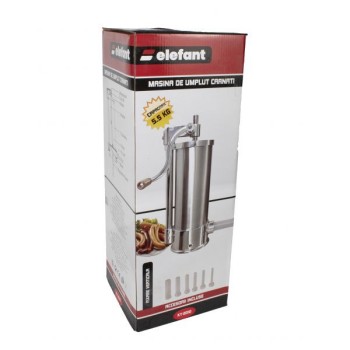 Aparat de Facut Carnati Elefant KY2010, 5 kg, metal/inox, Vertical 6 palnii