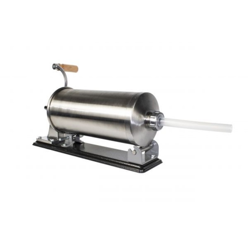 Aparat de umplut Carnati Elefant KY-2006PA, 3 kg, metal/inox, Orizontal/Rabatabil 4 palnii, prindere de masa