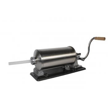 Aparat de umplut Carnati Elefant KY-2008PA, 4 kg, metal/inox, Orizontal/Rabatabil 4 palnii, prindere de masa