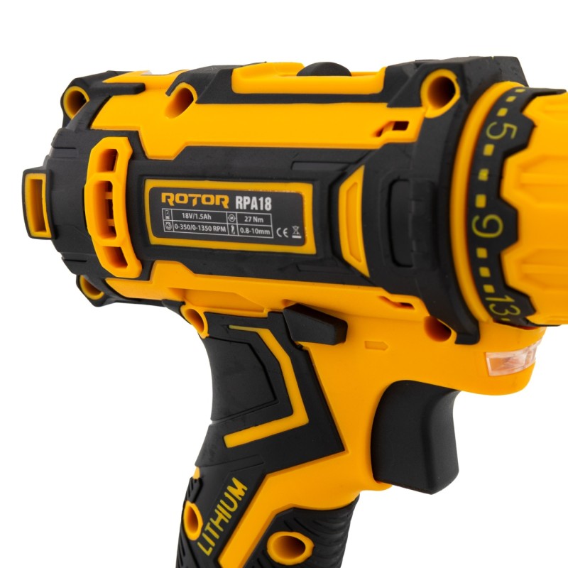 Autofiletanta cu acumulatori , ROTOR RPA18 , 18 V, Cuplu 27 Nm