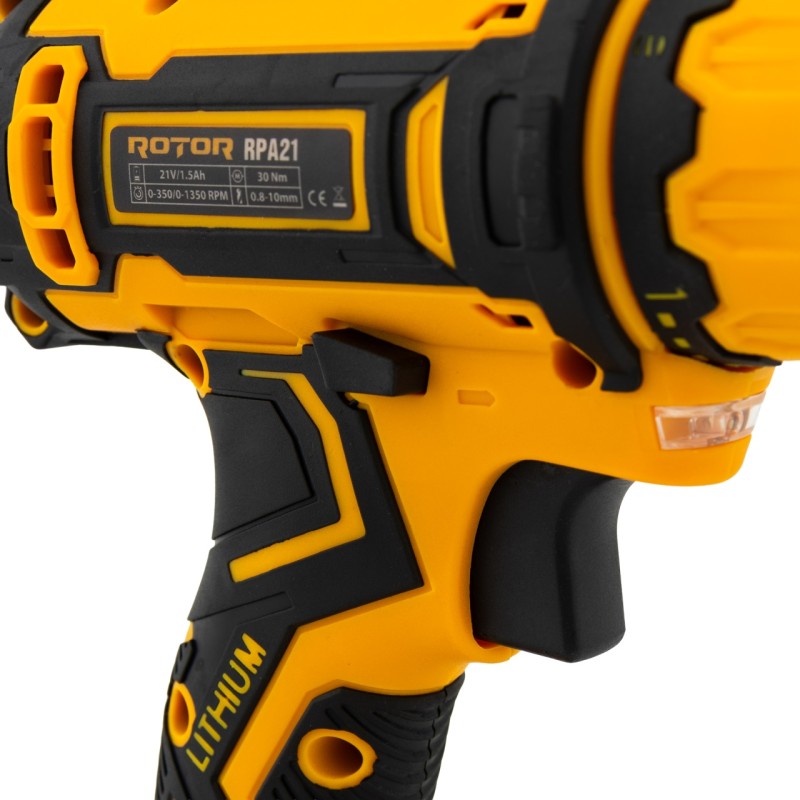 Autofiletanta cu acumulatori , ROTOR RPA21 , 21 V, Cuplu 30 Nm ,