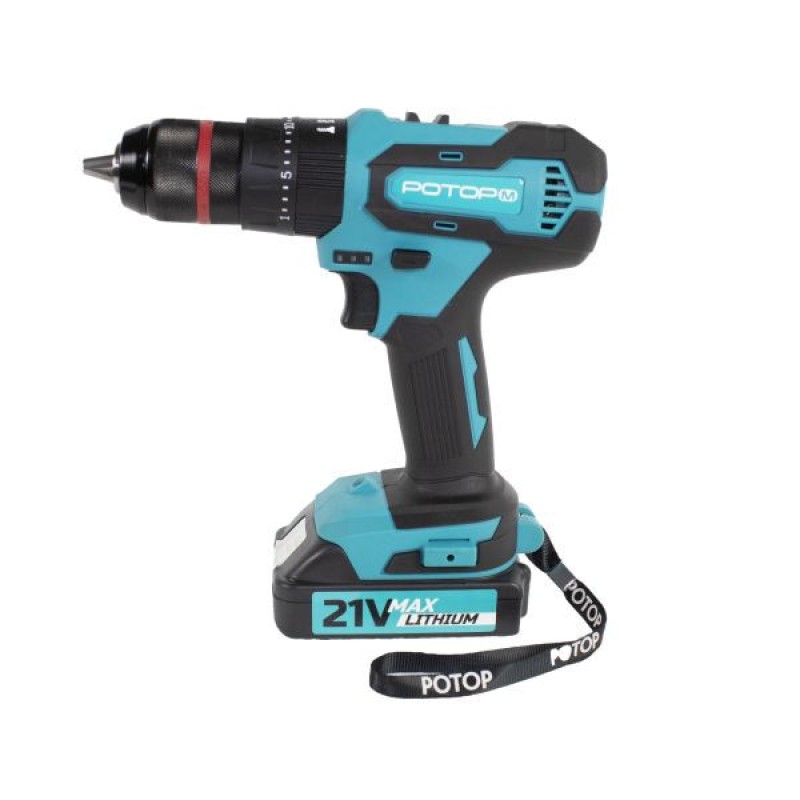 Autofiletanta cu percutie Rotor AS21LI, 21 V, 2 Ah, prelungitor flexibil, 32 Nm, 1150 RPM