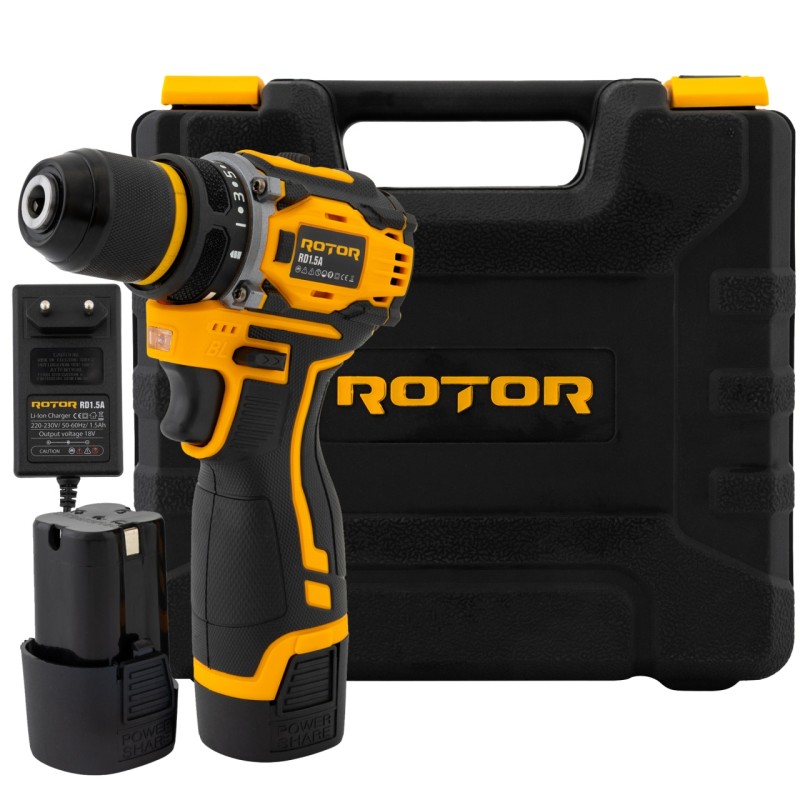 Autofiletanta pe acumulator ROTOR RD1.5A, 18V/1.5Ah , 2000 Rpm