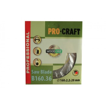 B160.36 disc diamantat pentru lemn Procraft