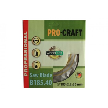 B185.40 disc diamantat pentru lemn Procraft