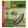 B185.60 disc diamantat pentru lemn Procraft