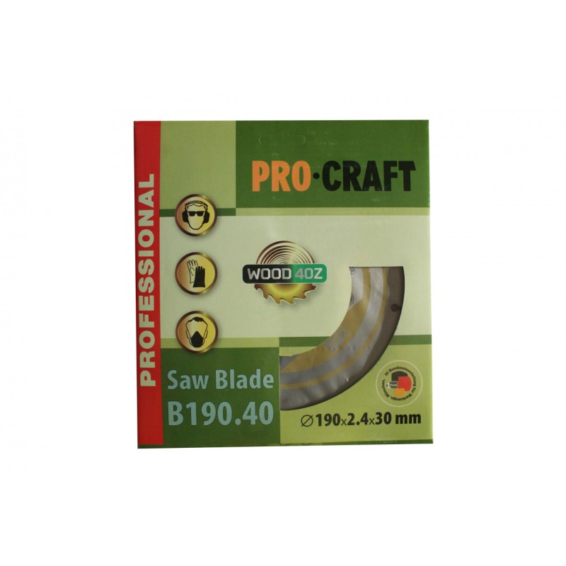 B190.40 disc diamantat pentru lemn Procraft