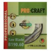 B190.60 disc diamantat pentru lemn Procraft
