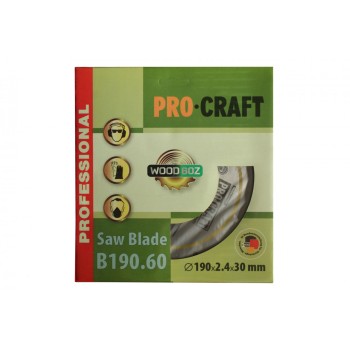 B190.60 disc diamantat pentru lemn Procraft