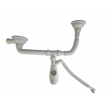 B710V Sifon pentru chiuveta-dubla