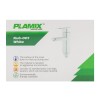 Baterie baie din plastic, PLAMIX Kub-001 Alb