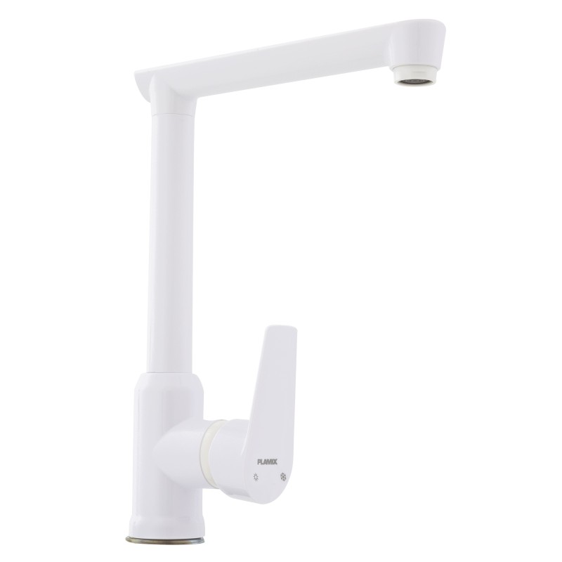 Baterie bucatarie din plastic PLAMIX Mario-017 White