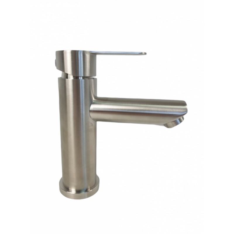 Baterie lavoar MIXXUS PAX-001 din otel inoxidabil, Monocomanda, Racorduri incluse