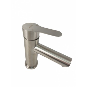 Baterie lavoar MIXXUS PAX-001 din otel inoxidabil, Monocomanda, Racorduri incluse