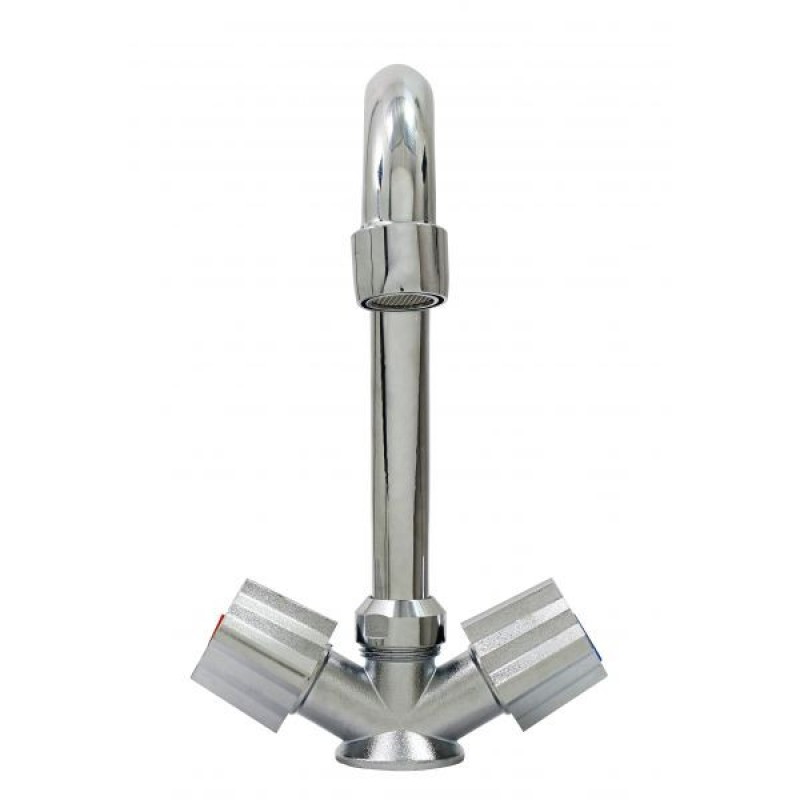 Baterie lavoar R4623 TRIGOR, Dublu comanda, cartus ceramic 40mm, Racorduri incluse