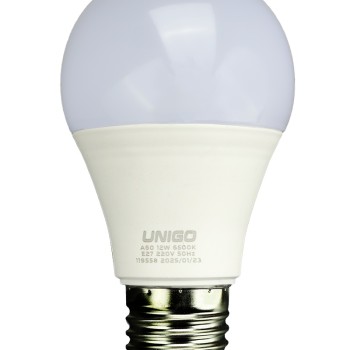 Bec LED UNIGO V-119558 A60, E27, 12W, 6500K
