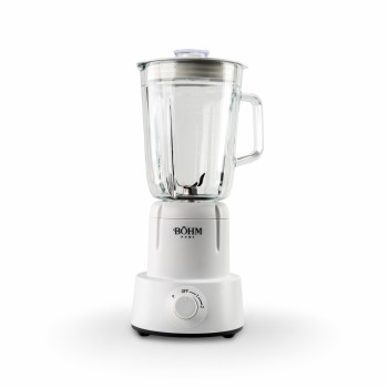 Blender 2 în 1 cu cupe din plastic și sticlă, 350 W , Material Fără BPA, BÖHM BM5010
