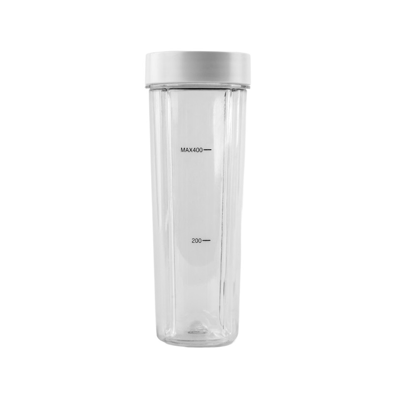 Blender 2 în 1 cu cupe din plastic și sticlă, 350 W , Material Fără BPA, BÖHM BM5010