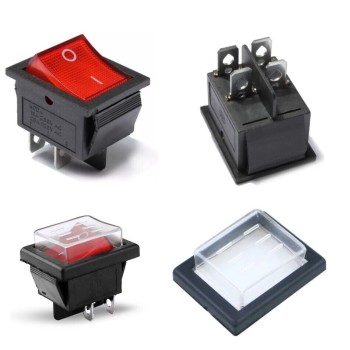 Buton pornire / oprire pentru moara