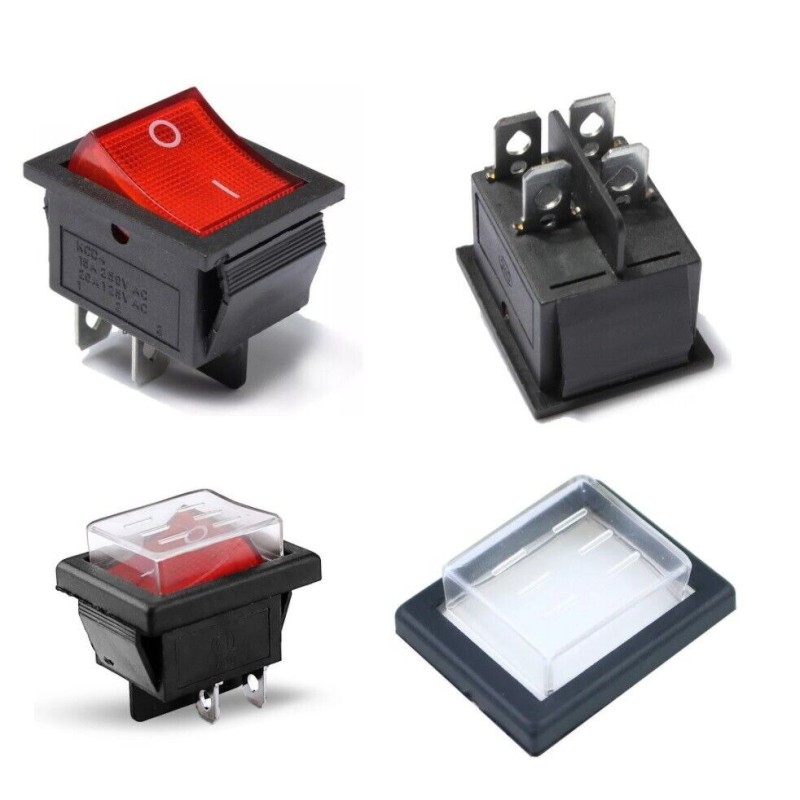 Buton pornire / oprire pentru moara