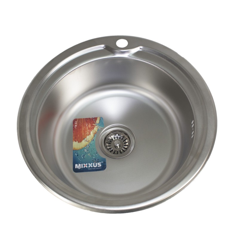 Chiuveta bucatarie inox rotunda MIXXUS Z490-08-180D