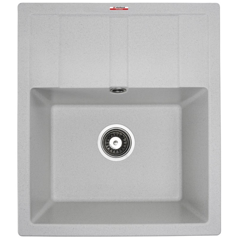 Chiuveta de bucătărie Elefant Premium Aria 5851, Alb 577x495 mm