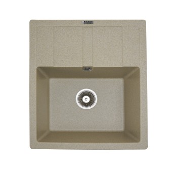 Chiuveta de bucătărie Elefant Premium Aria 5851, Bej 577x495 mm