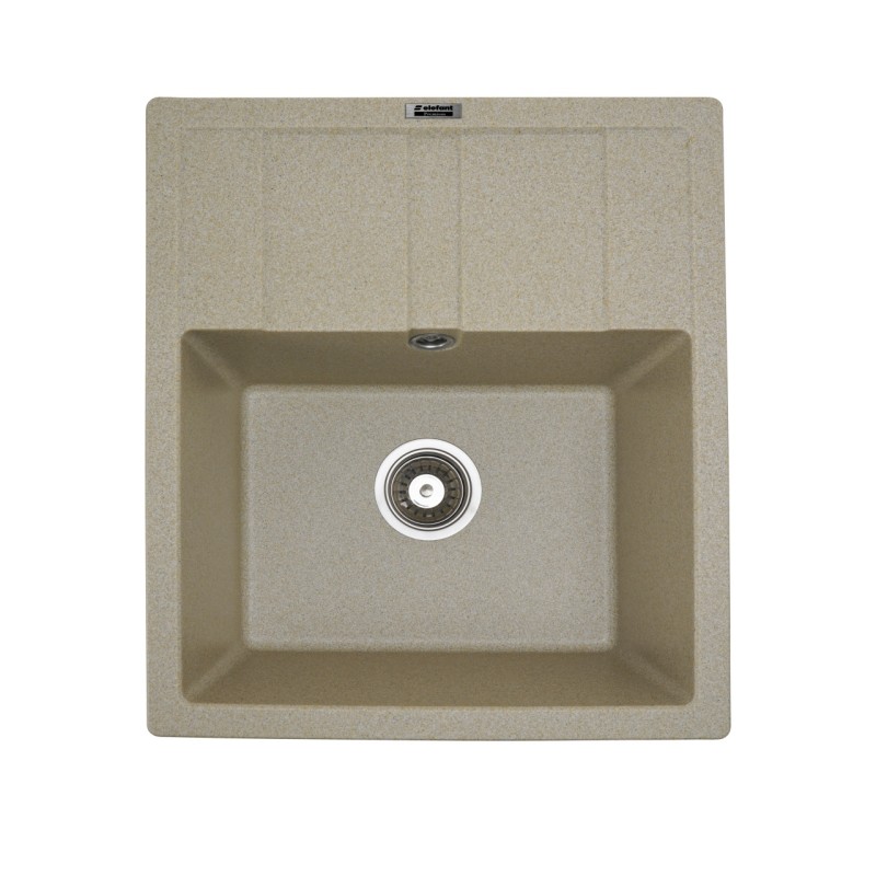 Chiuveta de bucătărie Elefant Premium Aria 5851, Bej 577x495 mm